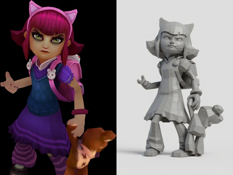 Annie League of Legends 3D Model – The Dark Child