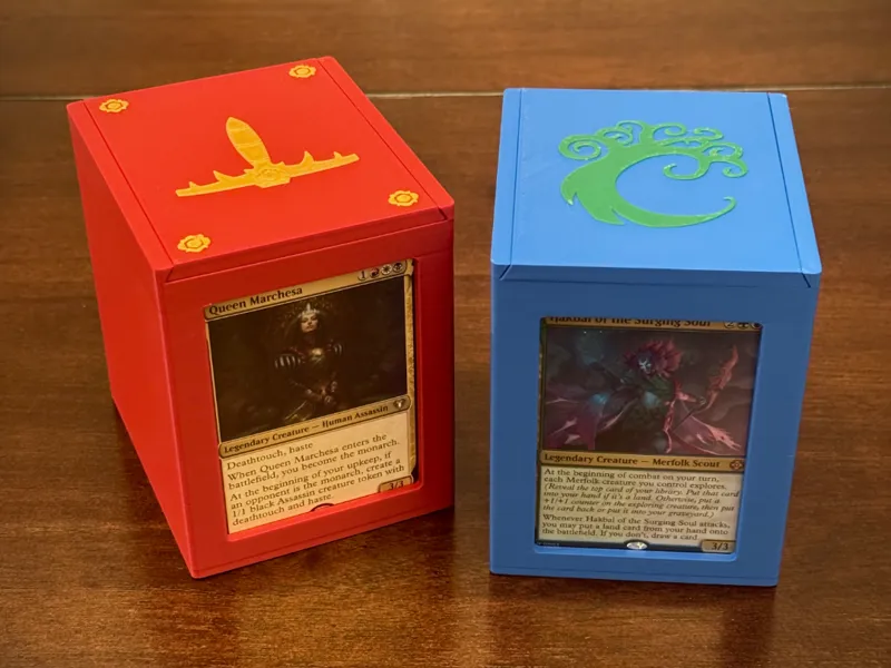 Magic Commander Deck Box with Mag Lid 