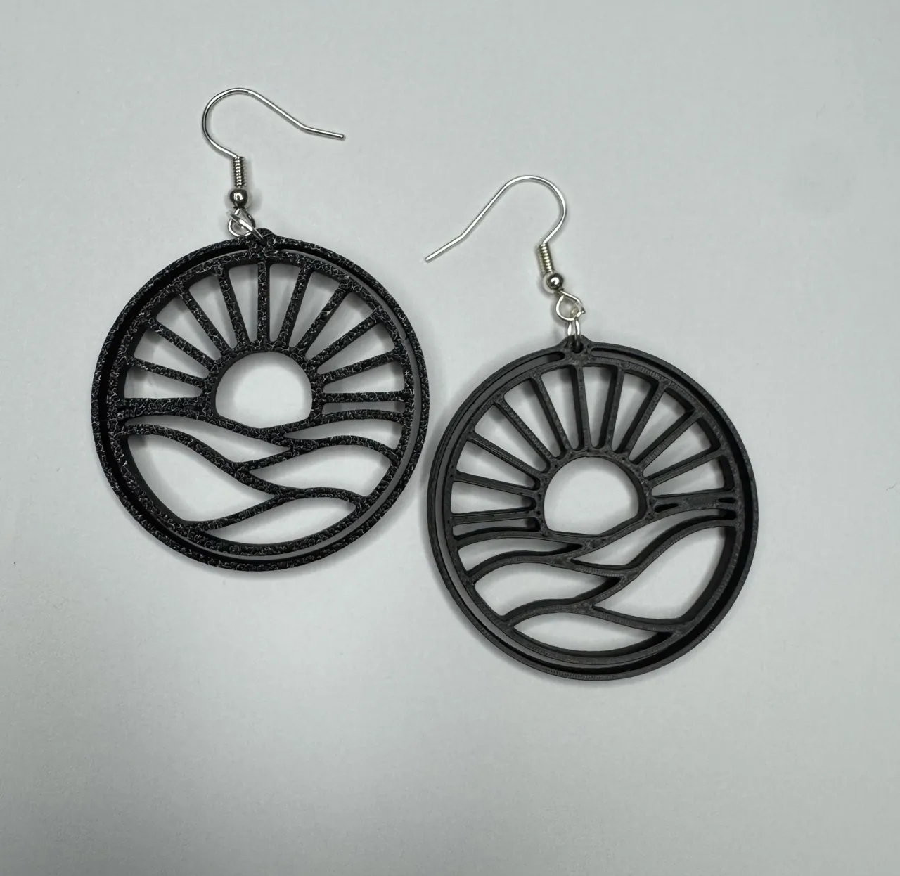 Sunrise Wave Earrings view 2