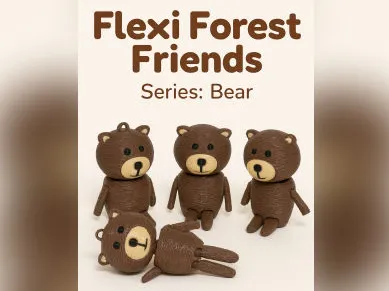 Flexi Forest Friends Series: Bear