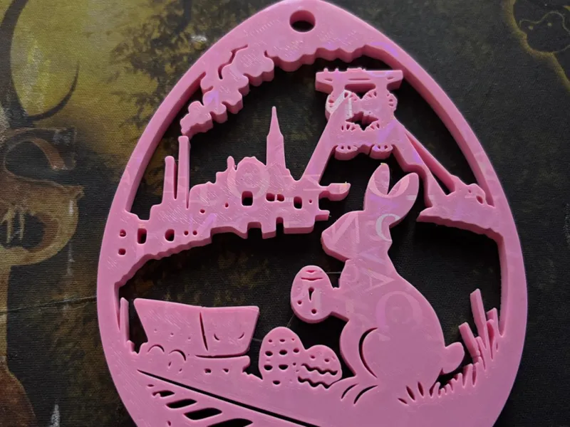 Osterornament Ruhrgebiets Stil