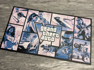 GTA VI Wall Sign