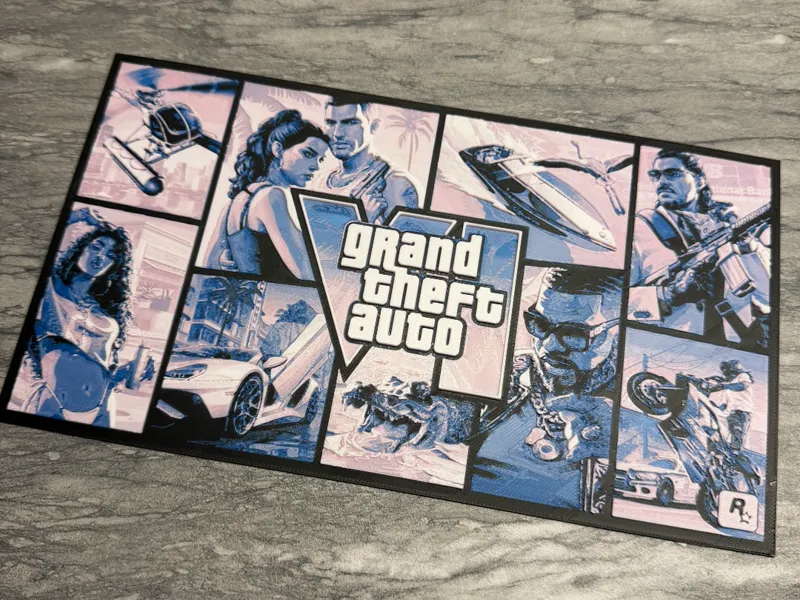 GTA VI Wall Sign
