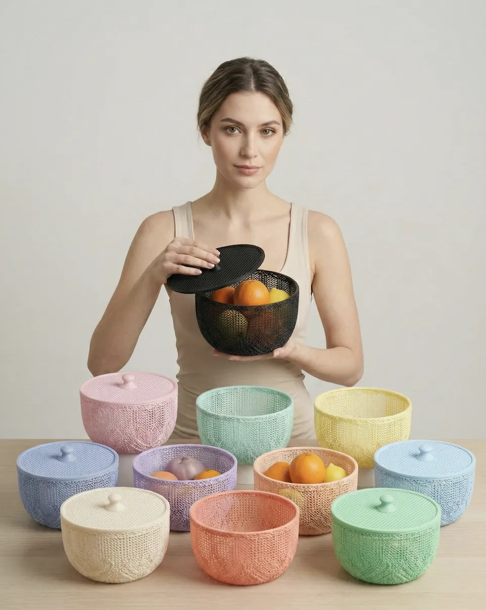 Cocktail Bar Mesh Basket | Citrus & Fruit Holder view 4