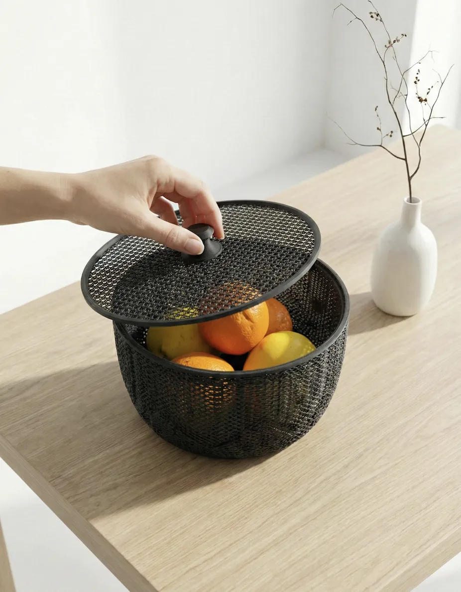Cocktail Bar Mesh Basket | Citrus & Fruit Holder view 2
