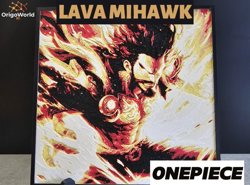 Lava Mihawk Dracule with customizable framework