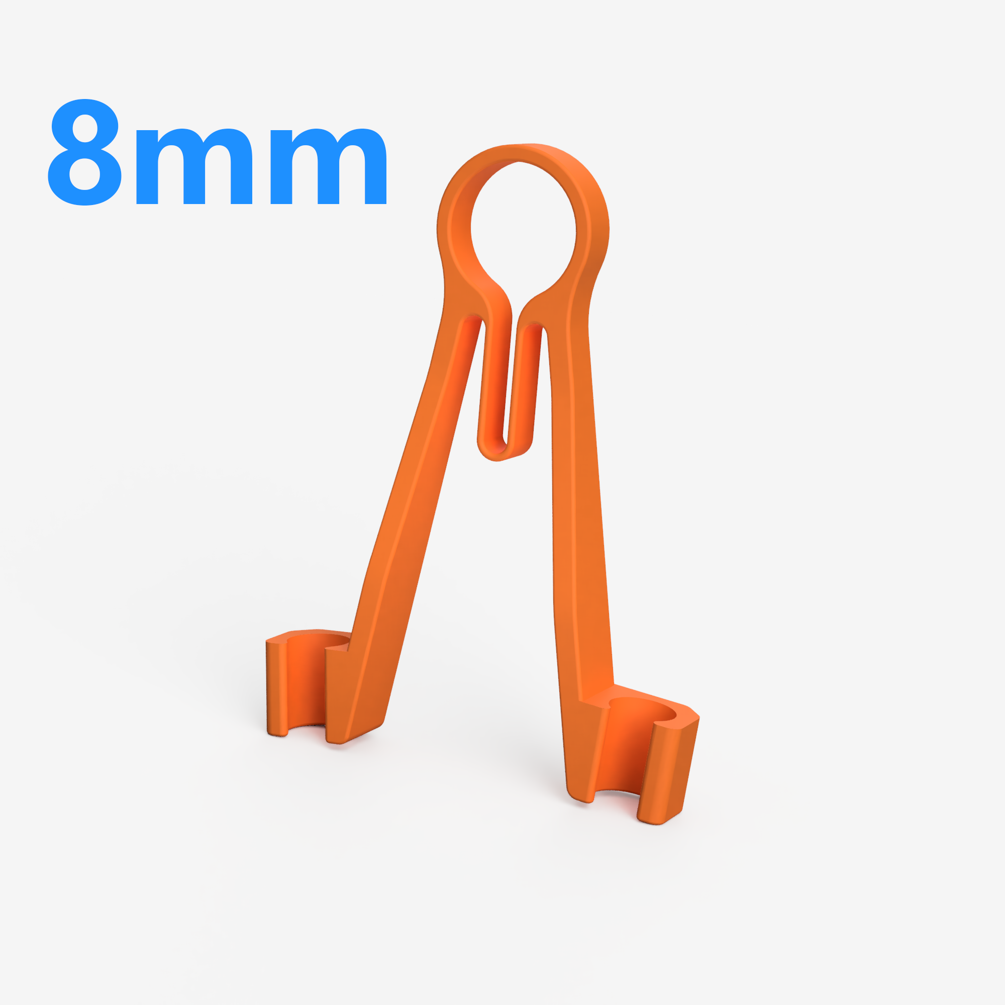 Miniatura 1 do modelo 3D 万用表探针固定夹 | 单手操作表笔辅助工具 | 电子维修防滑神器 | 提升测量效率