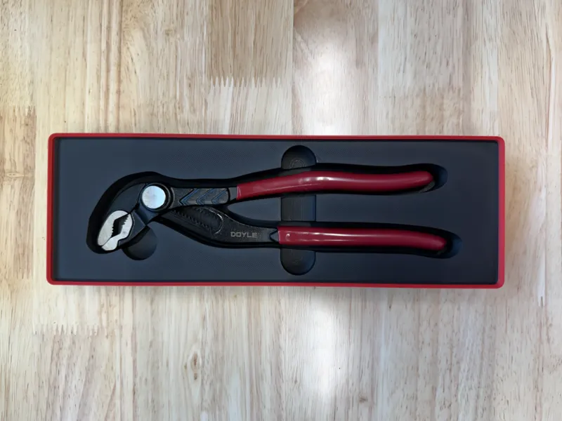 Gridfinity DOYLE 8 in FastAdjust Water Pump Pliers
