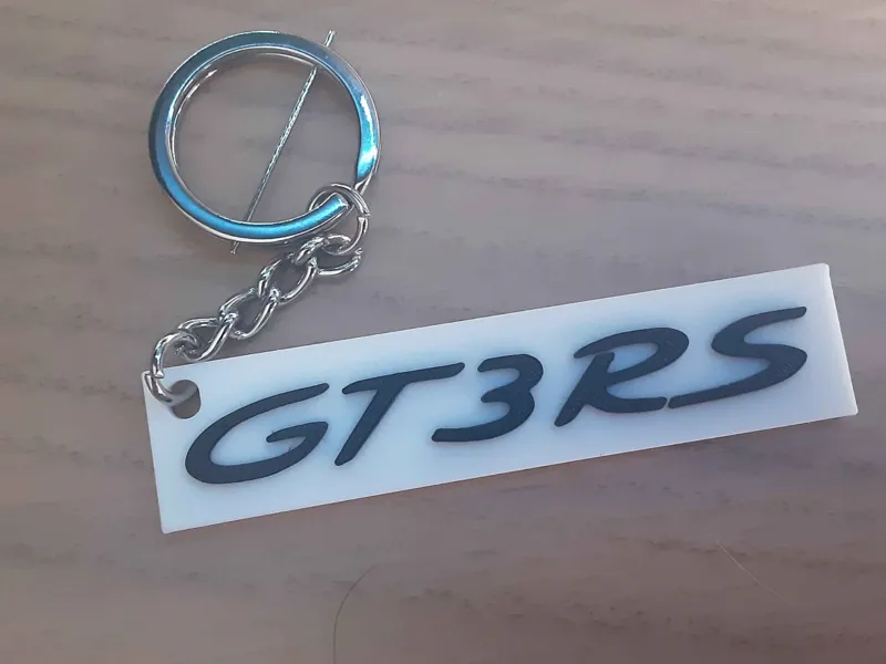 Llavero GT3 RS - Impreso en 3D