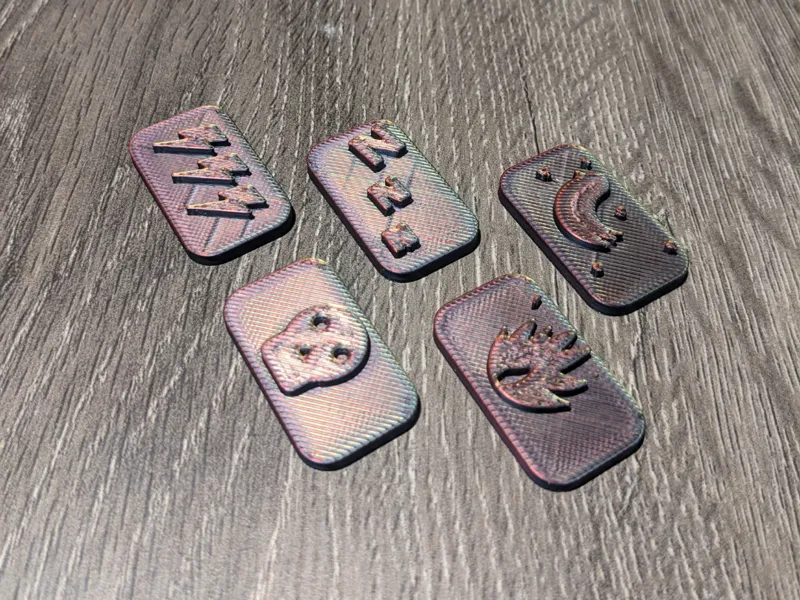 Pokemon TCG Condition Tokens