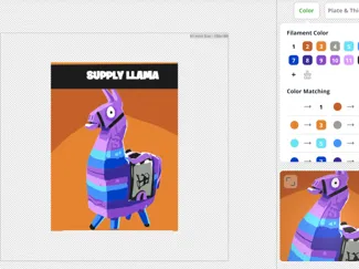 fortnite supply llama keychain