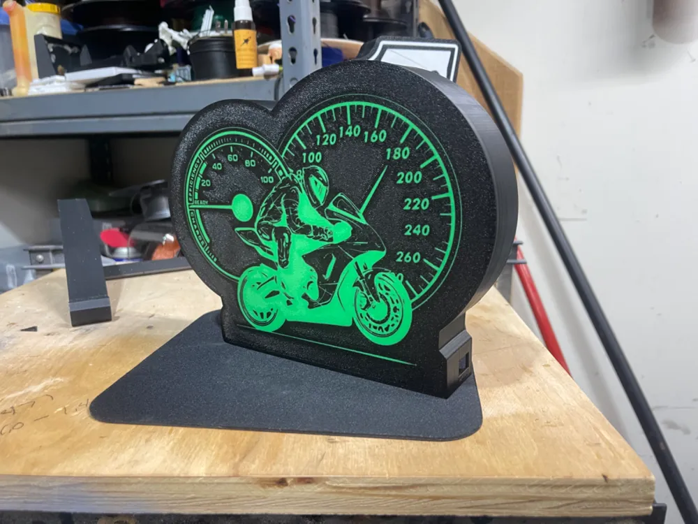 Sport Bike Lightbox by sters Creations MakerWorld
