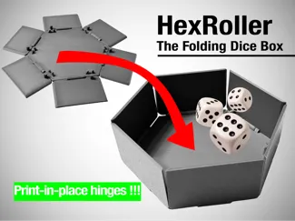 HexRoller - The folding dice box