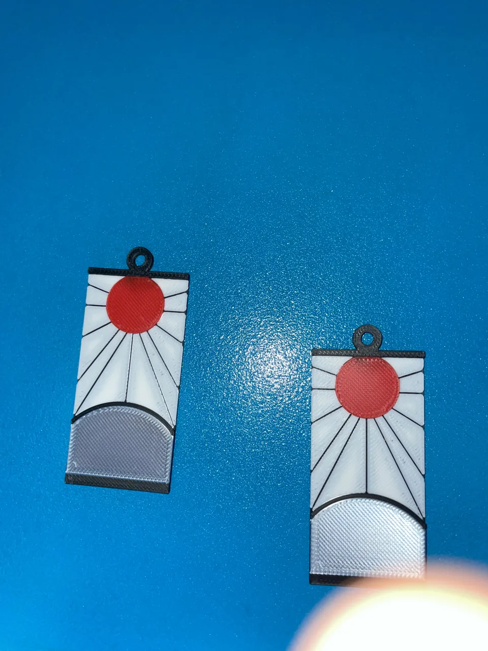 Tanjiro Earrings - Demon Slayer view 2