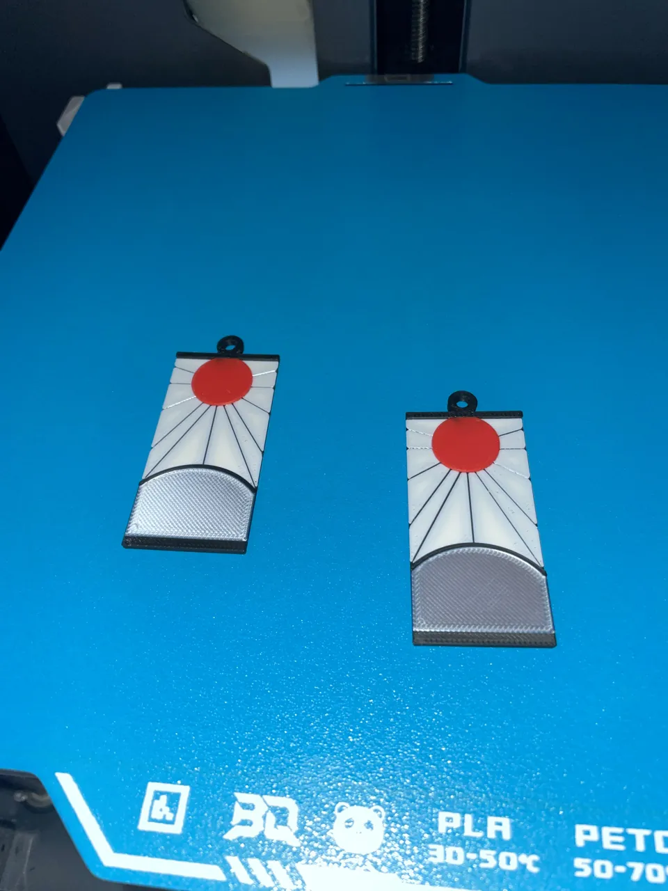 Tanjiro Earrings - Demon Slayer view 3