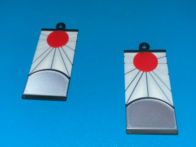 Tanjiro Earrings - Demon Slayer