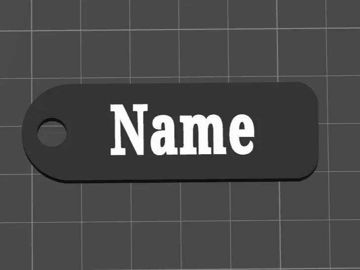 Schlüsselanhänger + NAME