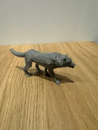 Loup low poly — photo 2