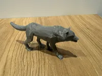 Loup low poly — photo 1