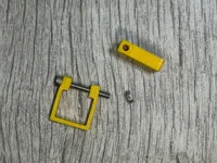 Clips for beams when needing to secure temporary fixtures