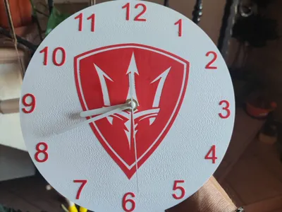 Maserati-inspired Wall Clock
