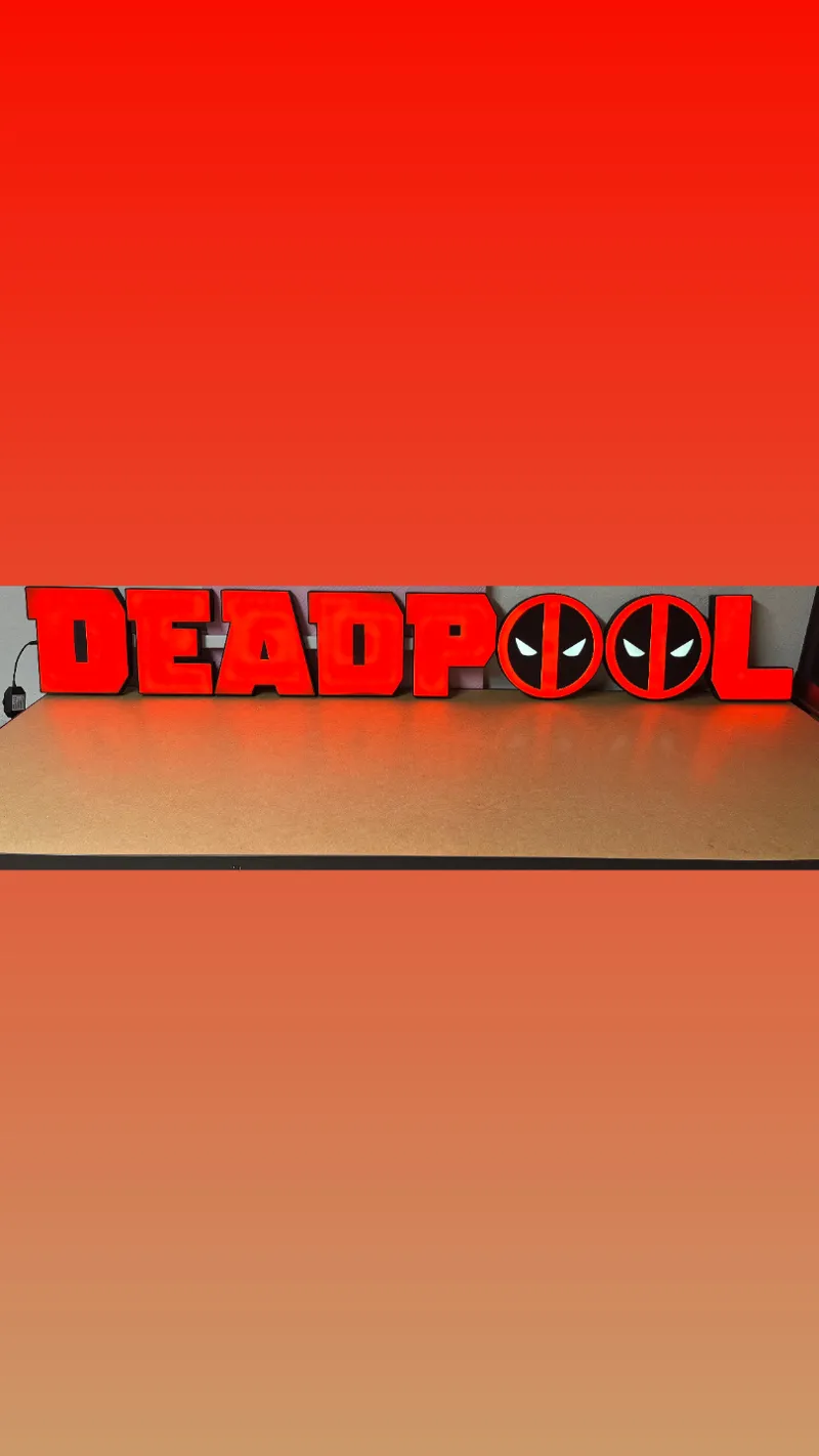 Deadpool Wall Light 150cm