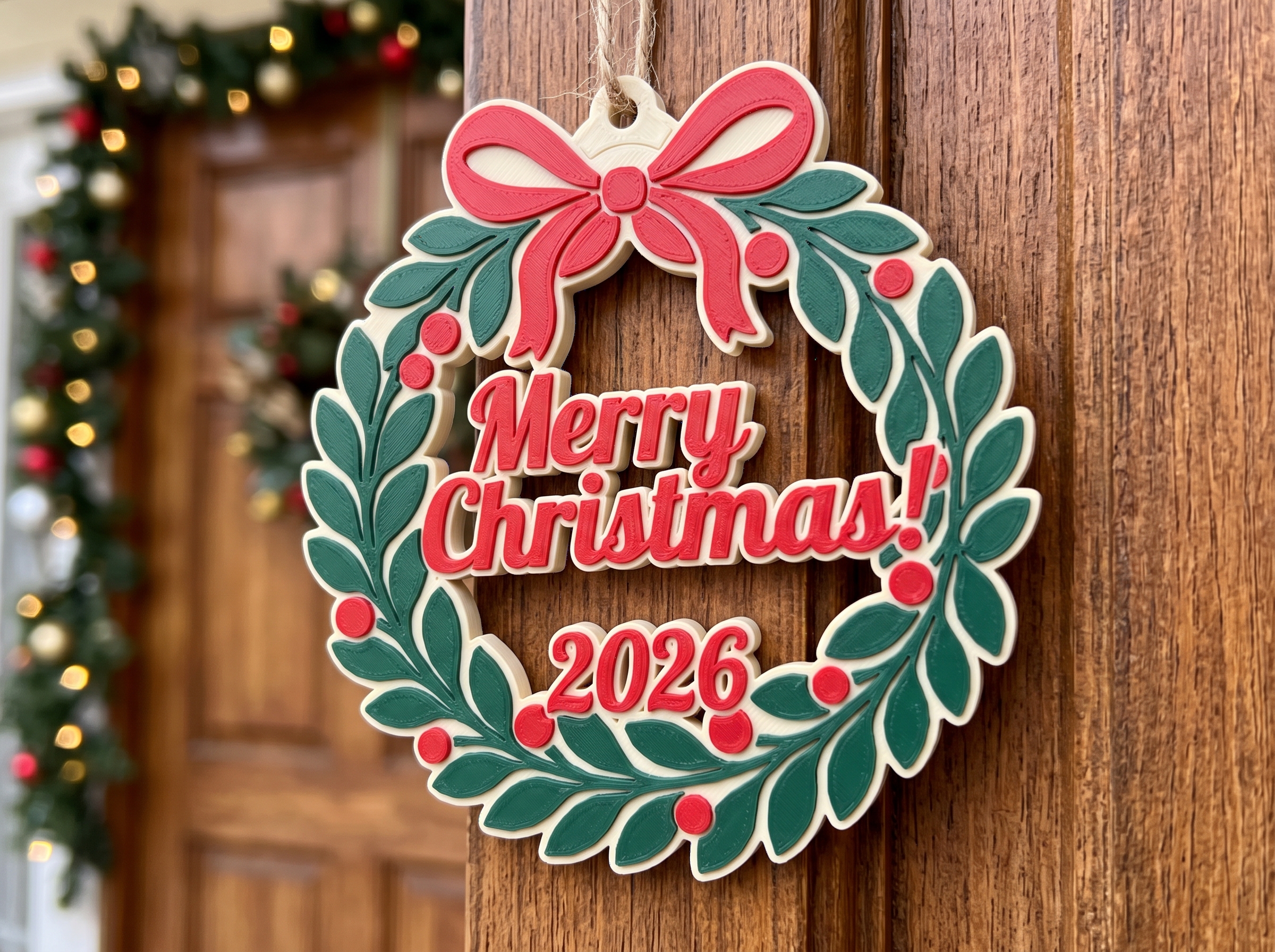 Editable Christmas Ornament! - 1