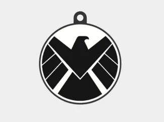 Agents of Shield Keychain