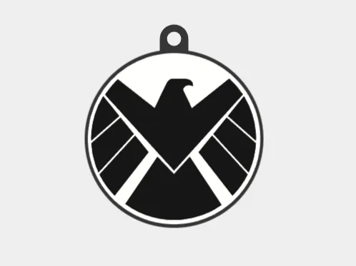 Agents of Shield Keychain