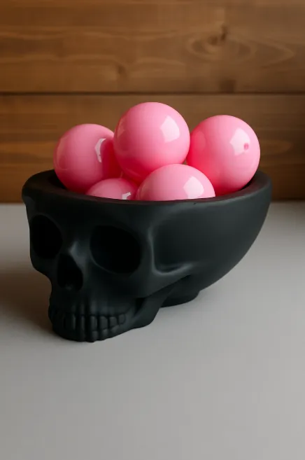 Skull Candy Bowl Halloween Prop by jonno182 MakerWorld: Download Free ...