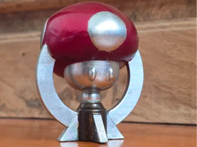 Mario Kart 7 Mushroom Cup Trophy
