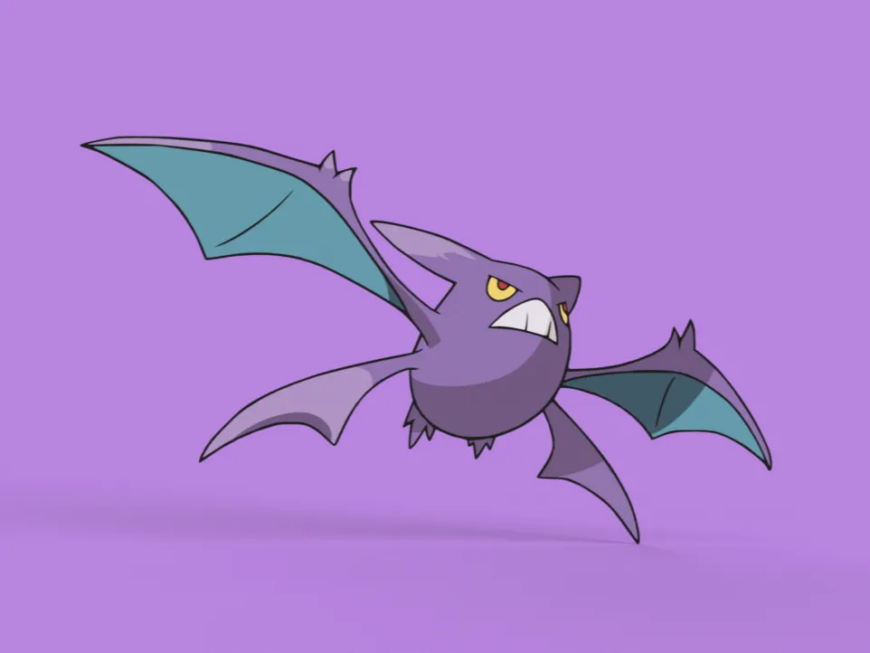 Crobat Wall Art by Sitsero - MakerWorld