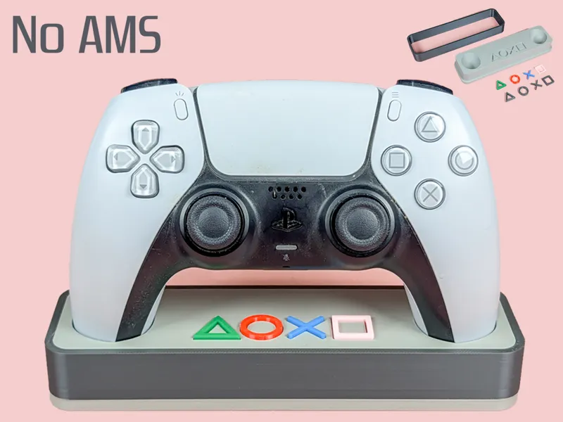PS5 Controller Stand - Shapes