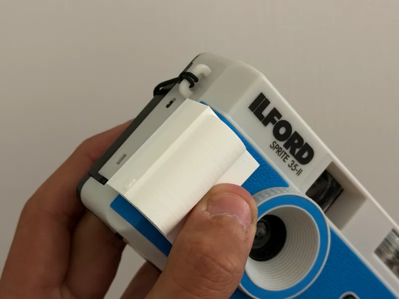 Grip for Ilford Sprite 35 II camera