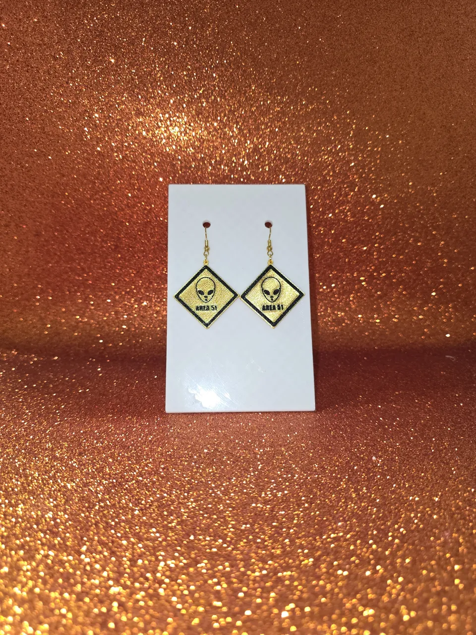 Area 51 earrings view 2