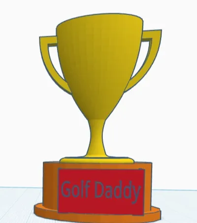 Golf Daddy Trophy