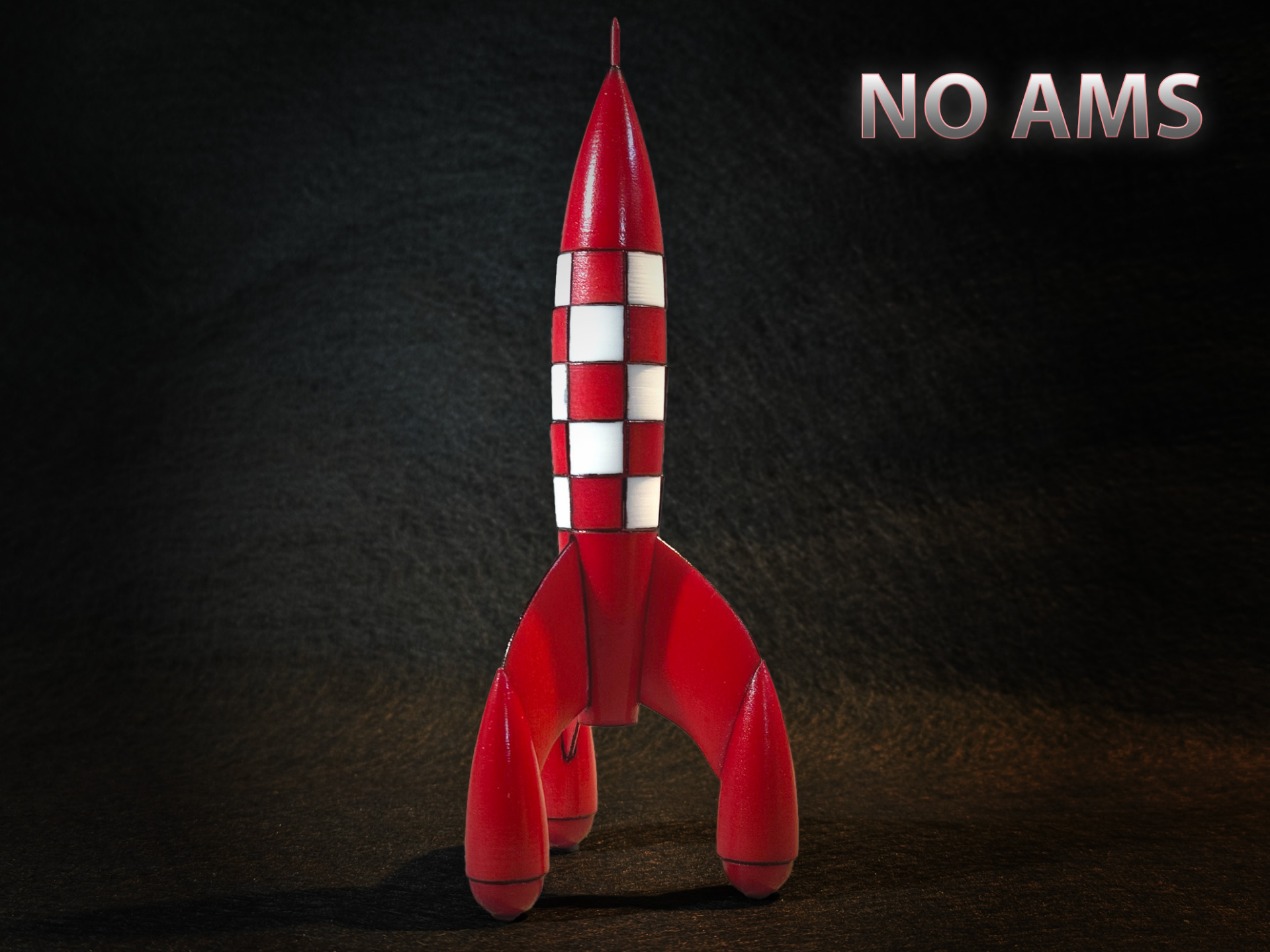 Tintin Moon Rocket – AMS-Free