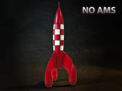 Tintin Moon Rocket – AMS-Free