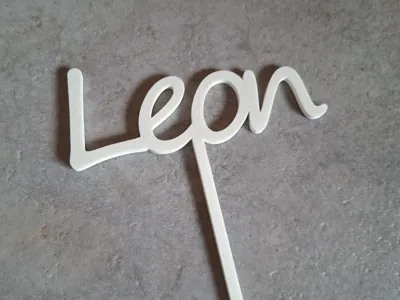 Leon Cake Topper