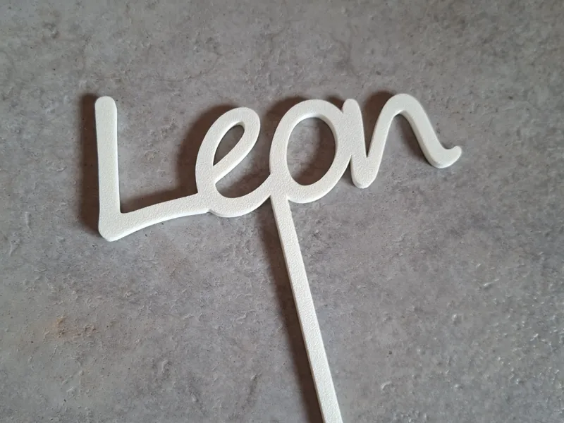 Leon Cake Topper Kuchendeko