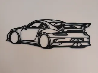 Wall / Line Art Porsche 91 GT3 RS