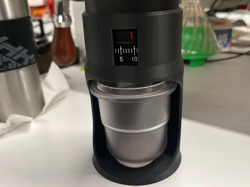 起好万花筒便携磨豆机桌面稳定使用底座,适配70mm接粉杯