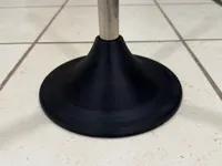 Boat cover pole base and vent adaptor