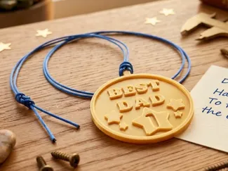 Best dad Medal | Fathersday present
