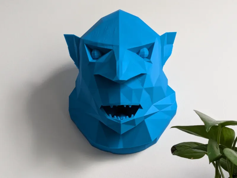 Valheim Troll Head Trophy