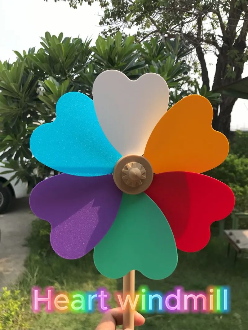 Heart windmill