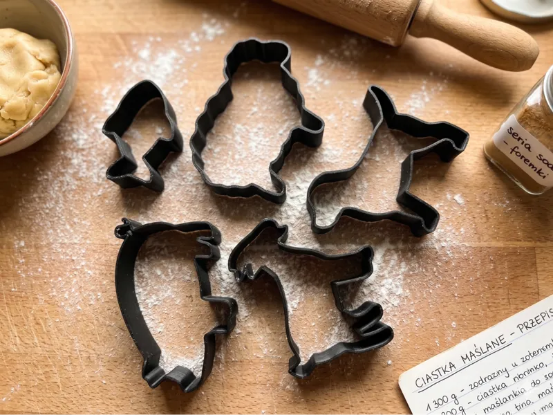 Set of animals cookie cutter