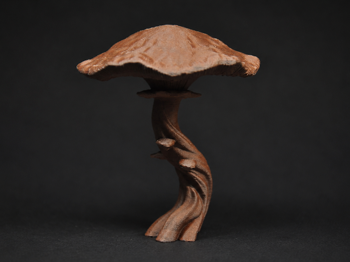 Twisted Mushroom Tree - DND Miniature Terrain
