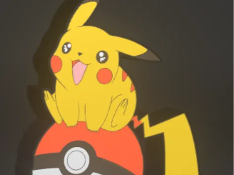 Pikachu lampe