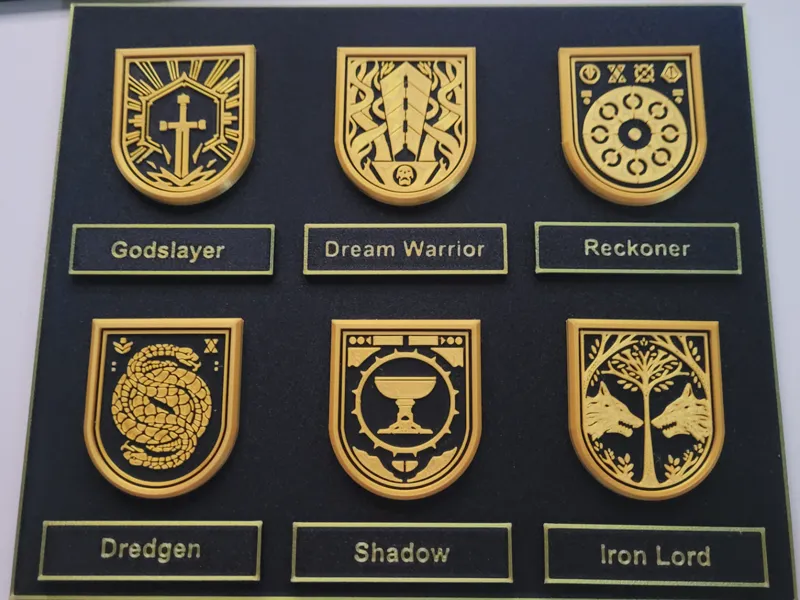 Destiny 2 Seals - Magnetic Backplates